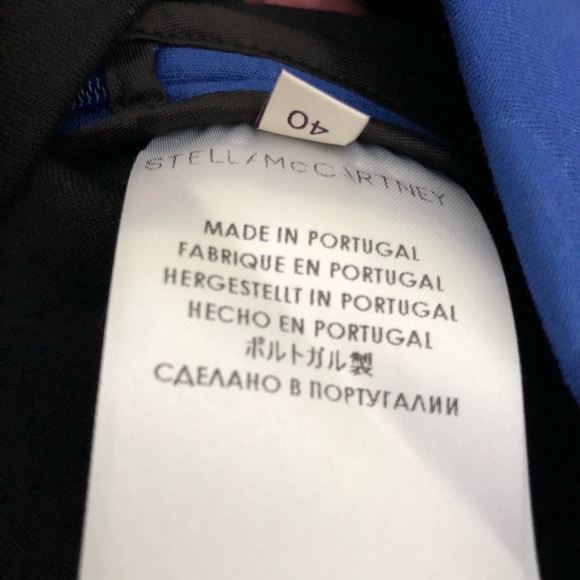 Stella McCartney Cobalt Blue Polka Dot Mink Skirt - Picture 7 of 7